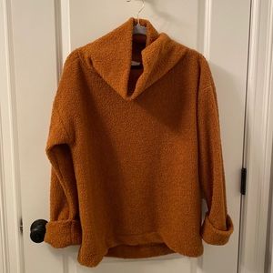 NWOT LOFT Sherpa Funnel Neck Size S